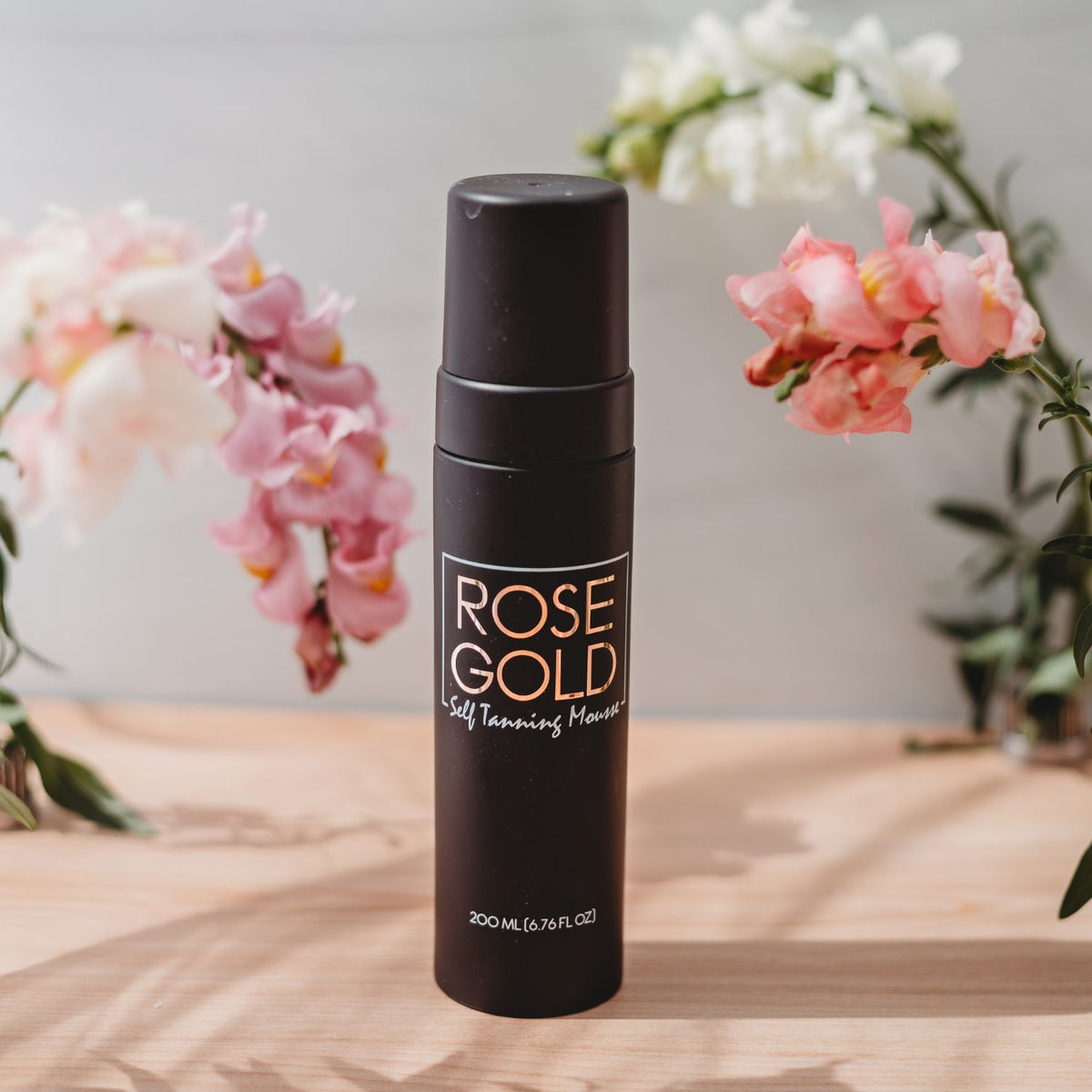 Rose Gold Sunless Self Tanning Mousse IMPROVED FORMULA!